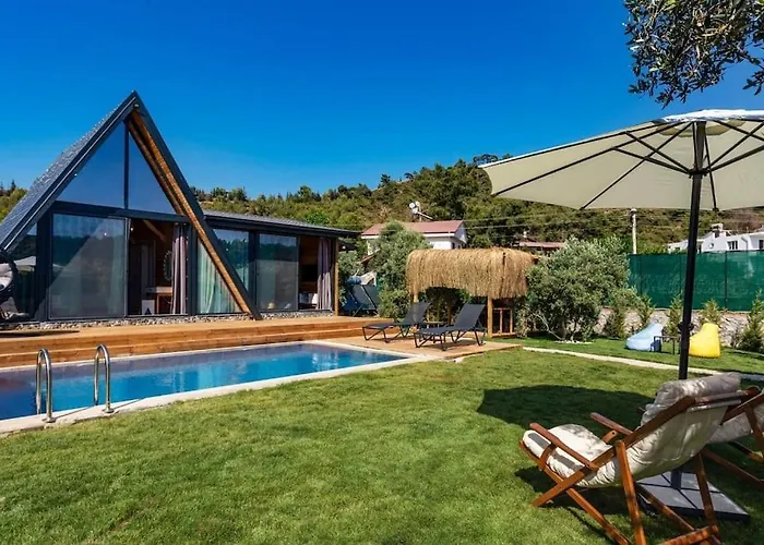 Villa Zeytin Havuzlu Jakuzili *