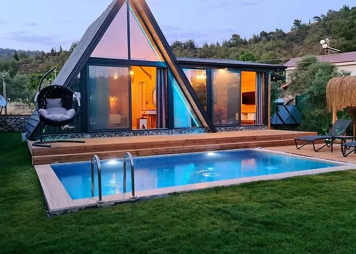 Zeytin Havuzlu Jakuzili Villa *